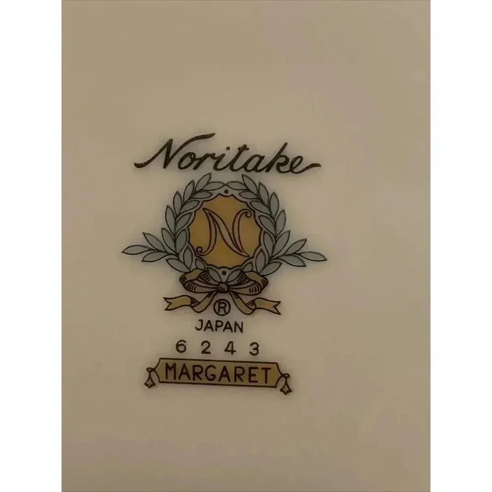 VINTAGE Noritake China MARGARET #6243 Desert Plate 6.25